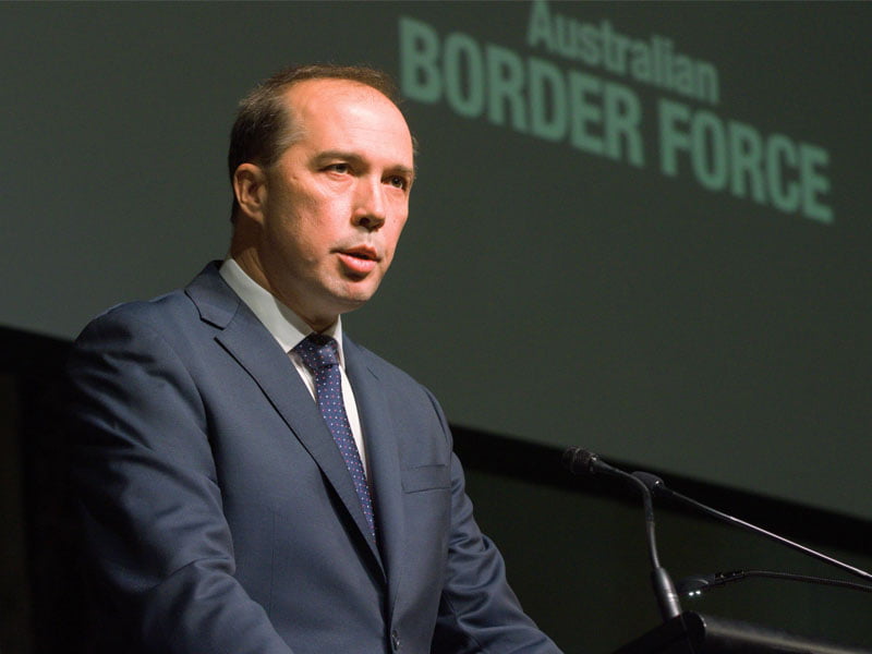 Peter Dutton, Minister for Home Affairs