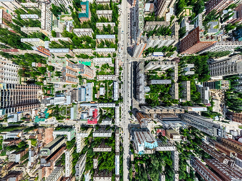 city aerial generic