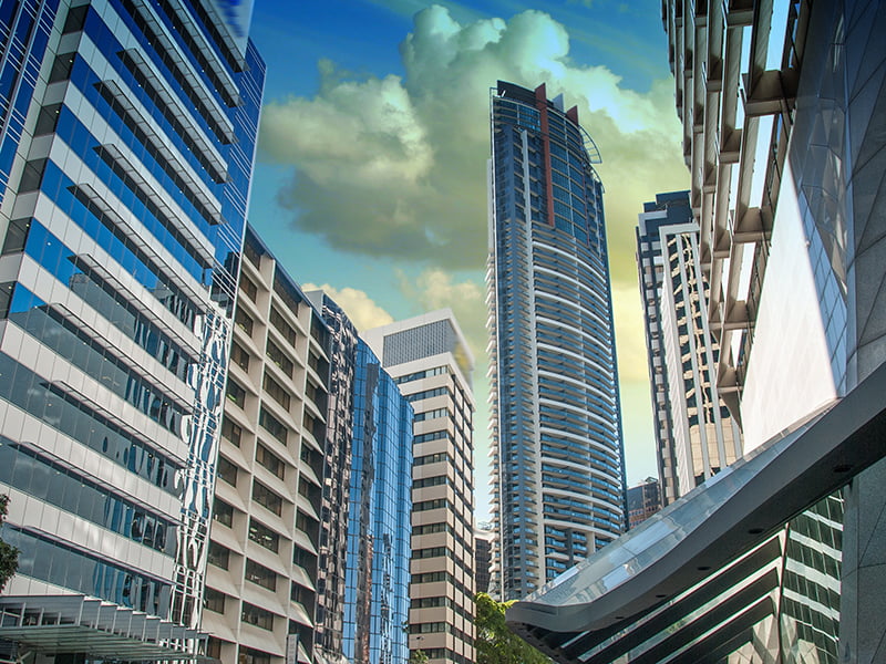 Sydney skyscrapers modern