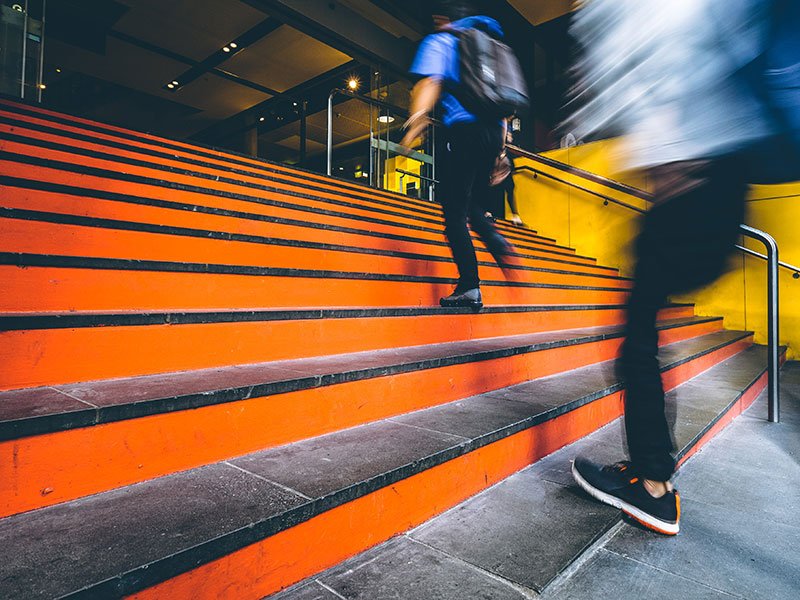 startup stairs