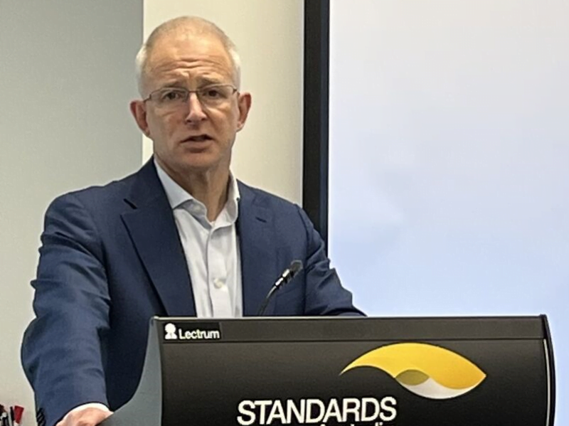 Paul Fletcher addresses the NSW Taskfo